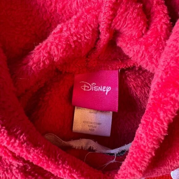 Disney Minnie Mouse Fuzzy Pullover Sweatshirt - Picture 3 of 5
